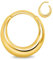 Longbeauty 16G Segmentring Klicker Edelstahl Breit Nasenpiercing Ohrstecker Nase Septum Ohr Helix Tragus Piercing Schmuck, 8MM, Golld
