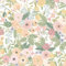 Timeet Papier peint autocollant - Motif fleurs roses - Vintage - 41 x 300 cm - Film mural en vinyle imperméable - Pour salon, chambre à coucher, cuisine, armoires murales