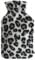LKH Hot Water Bottle Cover UK 2L Hot Water Bottle Fleece Cover Hot & Cold Compress Washable Super Soft Sherpa Fleece Leopard Cover Gift for Kids Teen Adults (Only Cover)
