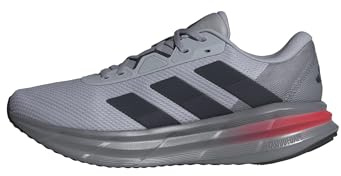 adidas Herren Galaxy 7 Running Shoes, Halo Silver/Aurora Ink/Grey, 40 2/3 EU