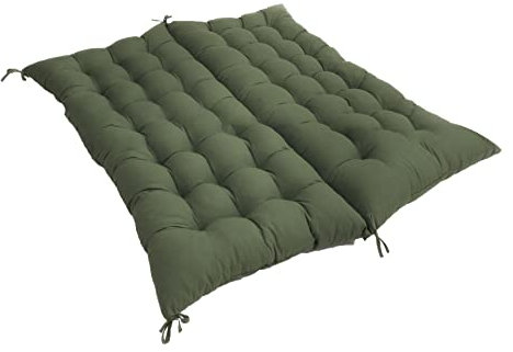 Ersatz-Sitzkissen für Gartenbank, Schaukel, mit Rückenlehne und Liege, Sofamatte, weiches und bequemes Stuhlpolster für 2- und 3-Sitzer-Liege, drinnen und draußen
