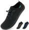 IceUnicorn Strandschuhe Badeschuhe Damen Herren Schwimmschuhe Aquaschuhe Sommer Schnell Trocknend Surfschuhe(71Schwarz,41EU)