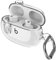 Case for Beats Studio Buds/Buds+/Buds Plus,Clear TPU Anti-drop with [Secure Lock] [Keychain] Support Wireless Charging, Shock Resistant, Slim Fit，Full Protection，Transparent