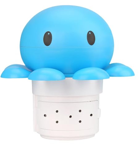 Dispenser galleggiante | Dispenser per compresse estensibile | Cloro galleggiante per piscine | Dispenser per compresse di cloro per piscina interna ed esterna