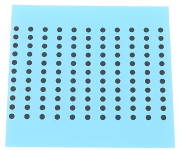 eMagTech 1 Bogen 3 mm runde leitfähige Tastenpads, geeignet für die Wiederherstellung der Funktionalität von Fernbedienungs- und Controller-Tasten
