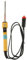 Uxsjakjsd Soldador de 12 V, Calentamiento Rápido, Temperatura Ajustable, Mini Soldador Eléctrico con, Lápiz de, Herramienta de Reparación de Soldadura.