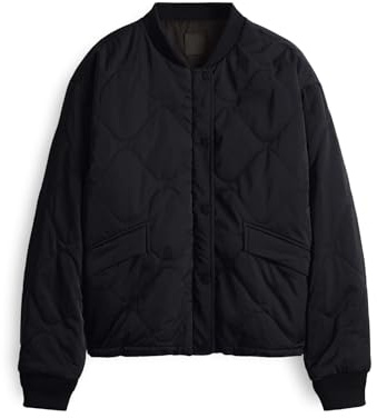 OPUS Damen Jacke | HALLINU Steppjacke mit Wendefunktion Black, 38