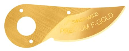 FELCO 2/3 F-Gold – Ersatzklinge mit F-Gold Antireibungsbeschichtung, präziser und müheloser Schnitt, gehärteter Stahl, kompatibel mit FELCO 2, hergestellt in der Schweiz