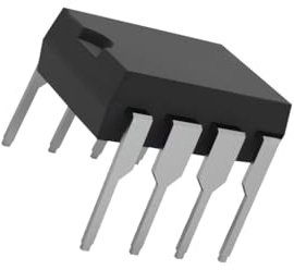 24LC512-I/P EEPROM Memory I2C 64kx8bit 2.5-5.5V 400kHz DIP8 Serial Microchip TEC
