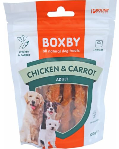 Boxby 2er-Set Huhn und Karotte, 100 g