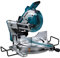 Makita TRONCATRICE RADIALE 260mm 2x18V BL BLUETOOTH, Nero