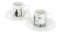 Moulinsart Set of Two Espresso Cup and Saucer Corto Maltese in Venice (479821)