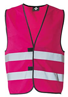 Korntex Functional Hi-Vis Safety Vest Dortmund Magenta M (KX100)