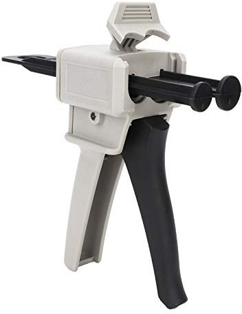 Hilitand 50ML AB Epoxy Glue Gun Mixed Universal 1:1 Adhesive Application Handle Tool Universal Mixer Two-Component Glue Gun Mixer