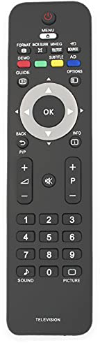 ALLIMITY Remote Control Replce Fit for Philips LCD TV 22PFL3405H/12 19PFL3405H 22PFL3405H 32PFL3405H/12 42PFL3405H/12 22PFL3415H 26PFL3405H 19PFL3205H/12 26PFL3205H/12