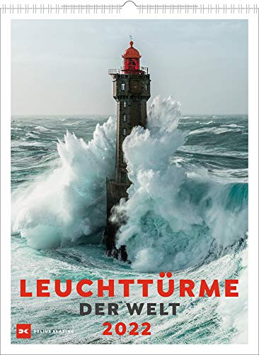 Leuchttürme der Welt - Kalender 2022 - Delius-Klasing-Verlag - Wochenkalender mit faszinierenden Küstenlandschaften - Wandkalender für Naturfreunde - 24 cm x 32 cm