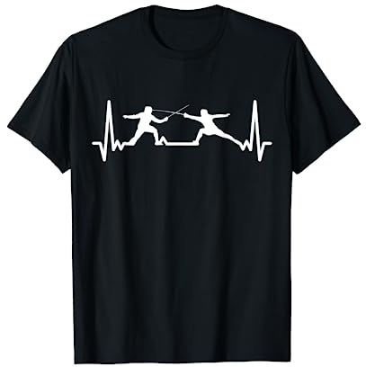 Fechten Game Gamer Fechterin Spiel Fechten Fechter T-Shirt