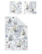 Irisette Mako-Satin Bettwäsche Sense 8814-90 blau maritim 135 x 200 cm