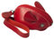 BAWAKO Porte-monnaie en cuir - Porte-monnaie - Porte-monnaie - Petit porte-monnaie, Rouge, porte-monnaie