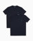 EMPORIO ARMANI Herren 2-Pack Crew Neck T-Shirt, Armani Blu/Armani Bl, L