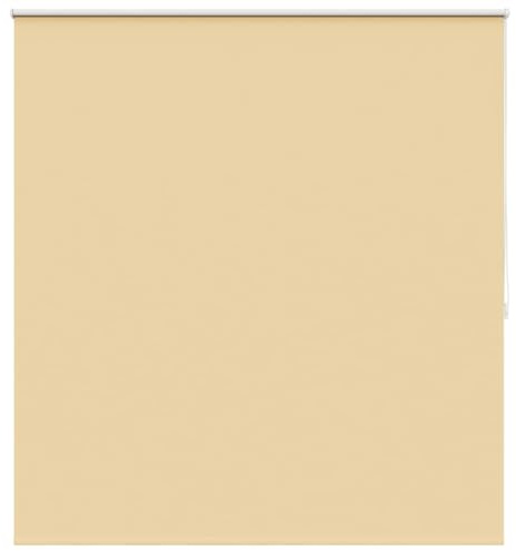 vidaXL Roller Blind Blackout 160x175cm Beige Window Curtain Shade Sunscreen