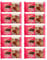 10er Pack Argenta Puffreistafel Puffreis-Schokolade 10 x 60 g