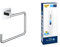 GROHE Start Cube - WC- Handtuchhalter (verdeckte Befestigung, Material: Metall), chrom, 40975000 + Kleber für Bad Accessoires