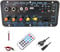 Durratou Amplificador Bluetooth HiFi de Graves, Placa Amplificadora de Audio para Subwoofer y Karaoke, Base de Altavoz (Enchufe UE)