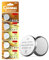 GutAlkaLi Pile CR2032 3V Pile Bouton au Lithium Piles électriques CR 2032 Pile au Lithium Paquet de 5