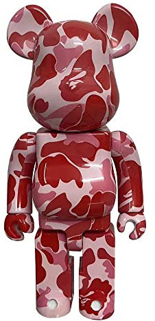 HDSLURIO Bearbrick, 400% Gewalttätiger Bär 28 cm/11 Zoll, handgefertigte Figur, Vitrine, dekorative Skulptur, Statue, EIN Sammlerstück for Spielzeugliebhaber, Kindergeburtstagsgeschenk, 20240421