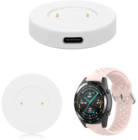 AMZLORD Caricatore durevole for smartwatch portatile semplice for Huawei/Honor Watch GS Pro Cavo di ricarica Dock Stand Station (dock singolo)