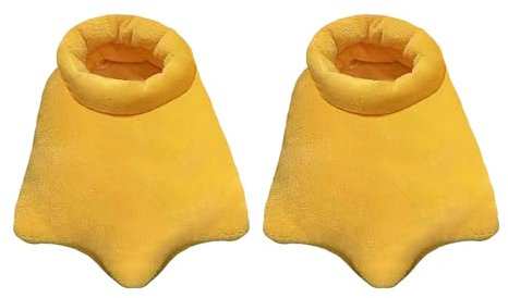 FakeFace Entenfüße Haus Hausschuhe Niedliche Ente Hausschuhen Winter warme Gelb Cartoon Hausschuhe flauschige Klaue Pfote Lustige Weihnachten Halloween Party Geschenk