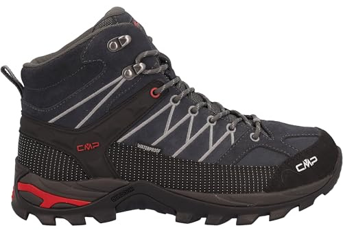CMP RIGEL Jungen Trekking & Wanderhalbschuhe | Schutz vor Nässe, FullOn-GRIP-Sohle, rutschfester Halt, atmungsaktives Material