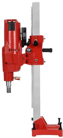Carotteuse à Diamant Forage De Carottage Pour Béton 4250W Machine De Carottage à Diamant 580rpm Diamètre Maximum 255mm Profondeur Réglable,Pour Forage Humide, Béton Armé Et Murs