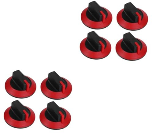 HOMSFOU 8pcs Stove Knobs Replacement Gas Stove Control Knobs for Kitchen Appliances