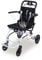 Reiserollstuhl ultraleicht faltbar - rollstuhl faltbar Transportrollstuhl mit Schiebegriffen,rollstühle für Erwachsene (6.8KG), Doppelbremsen leicht Transportrollstuhl klappbar für Senioren (white)