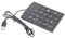 Mini teclado digital USB, diseño ultrafino para una fácil entrada de datos, adecuado para usuarios de ordenadores portátiles/de escritorio