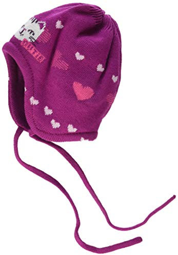 maximo Baby-Mädchen 85571-357000, Katze Mütze, Pink (Beere/Zartrosa 2630), 43