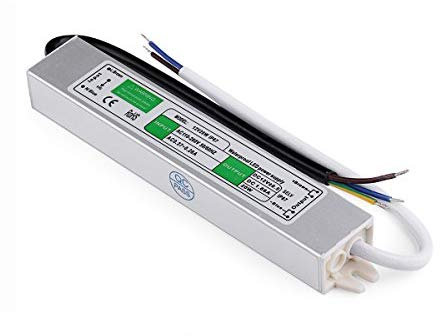Ledsone Transformador 10 W, 15 W, 20 W LED strip módulo de controlador fuente de alimentación 12 V Iluminación exterior IP67 impermeable AC 90-265 V Transformador UK Stock - 20 vatios