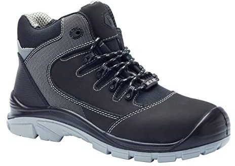 Blackrock Carson Composite S3 Safety Boots, Composite Toe Work Boots, Mens and Womens Lightweight, Wide Fit Work, Metal-Free, Water Resistant, Non-Steel Safety Shoes - Size 9