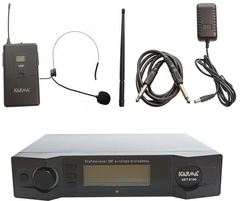 RADIOMICROFONO LAVALIER UHF - KARMA SET8100LAV
