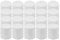 20 Rollen Polsterbinde 3m Verbandwatte Verbandspolster Polsterwatte Größenwahl, Größe:6 cm x 3 m