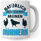 Hühner Tasse lustig, Hühner Geschenk Becher, Huhn Kaffeetasse Hühnchen Henne Kaffeebecher, Gockel Hennen Hahn, Spruch Haushuhn Ei Hühnereier Hühnerstall