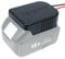 Akkuadapter Power Wheels Adapter für Makita 18V Auch für BL1820 BL1860 BL1850 Dock Power Connector Holder mit 14 Gauge Wire für Power Tool Akkus Montagerahmen