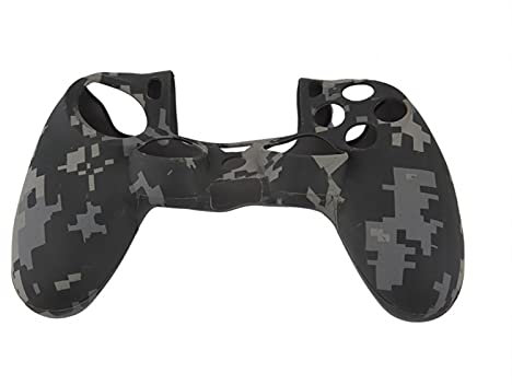 Kuuleyn Game Console Protector, Game Handle Protector, PS4 Controller Silicone Cover, Soft Silicone Sleeve Dustproof Case Handle Cover For PS4 Controller(Gray)
