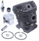 43 mm Cilindro Pistón Kit Para Husqvarna 545 545XP 550 550XP Jonsered CS2252 Motosierra