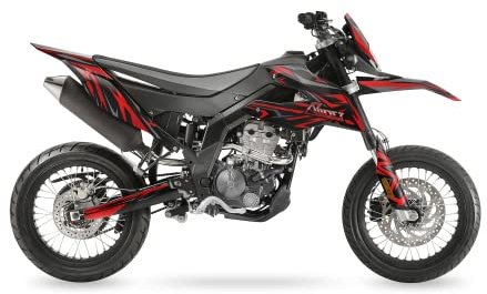 ARider Dekor (Aufkleber) für Aprilia SX 125 2018-2022 | Spark Edition (Rot)