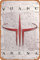 Clilsiatm Quake III Arena Game Poster, Spiel-Metall-Blechschild, Vintage-Retro-Wanddekoration, 20,3 x 30,5 cm