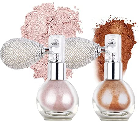 MKNZOME Glitter Spray, Glitzer Spray Haare und Körper Glitzerspray Langlebiges Body Glitter Make-up Geschenk für Frauen Mädchen Gesicht Haare Körper Kleidung Nagelkunst Handwerk