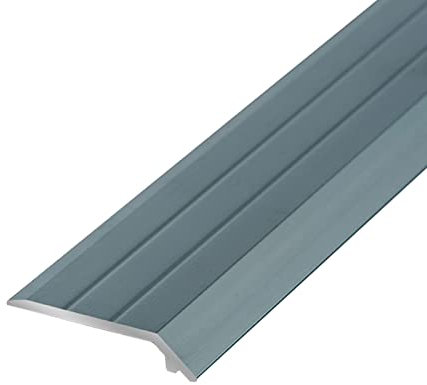 Dawafit Schwellenleiste Hartholzboden & Fliesen-Übergangsleiste, Schneidbare Schwellen-Abdeckleisten Für Haustüren, Kantenverkleidung Für Teppich/Holz/Laminat/Style4